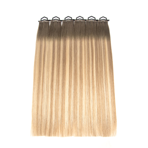 New <strong>Design</strong> Flat <strong>Weft</strong> Hair Extensions No Return Hair Thin Soft Light Cuticle Double Drawn Balayage Color Russian Slavic Hair <strong>Weft</strong> - Product Image 5