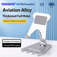 Support universel réglable en alliage d'aluminium pour téléphone et tablette, idéal pour iPad et téléphones mobiles – Vente directe usine, ODM/OEM