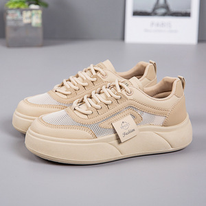 Female 2026 Summer New Style Mesh Breathable <b>Soft</b>-Tread Sports <b>Shoes</b> for Students and Casual Wear Platform <b>Shoes</b> - Product Image 3