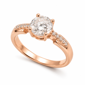 Anello Classico a Quattro Punte con Zirconi a Cuori e Frecce per Donne, Proposta di Matrimonio, Moda - Product Image 1