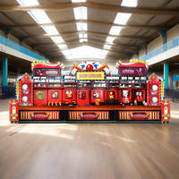 4x4m Carnival Store Kiosk Cabina de concesión de acero inoxidable y silicona a la venta