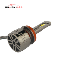 Ampoules de phares LED H11 70W 6500K Coque en aluminium durable Pièces d'éclairage automobile