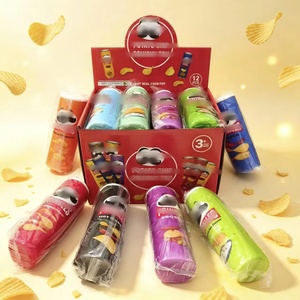 Jouet anti-stress en forme de seau de chips à presser, à récupération lente, gadget amusant et mignon, cadeau de vacances en PU pour les 15 ans et plus - Product Image 4