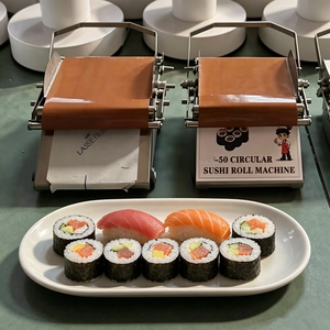 เครื่องทำซูชิแบบใช้มือ ดีไซน์ทันสมัย ผลิตจากสแตนเลสคุณภาพสูง - Product Image 1