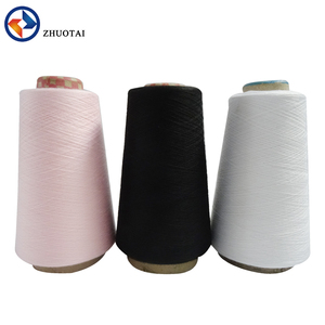 Harga Lebih Rendah 65% Katun 35% Poliester Warna Abu-abu Ruang Celup Berputar Melange AB Benang Heather Rajutan Benang Campur - Product Image 3