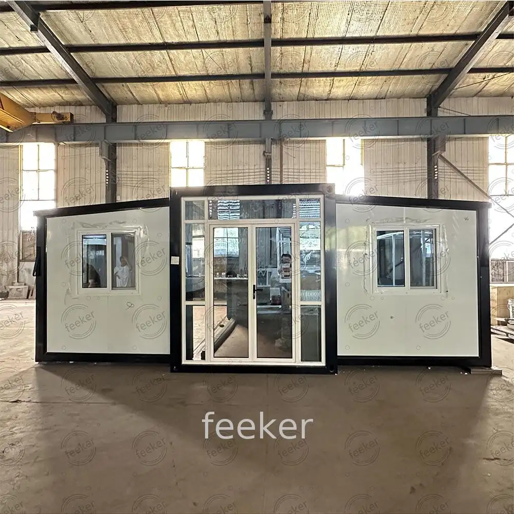 Nhà nhà tiền chế biệt thự có thể gập lại nhà gỗ prefab nhỏ hous