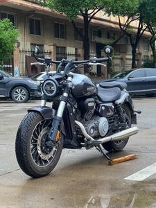 Motocicleta Retro Gris Piedra 300, Motor de 300cc Refrigerado por Agua, Manejo Suave, Ideal para Viajes de Fin de Semana, Motor Potente de 300, 200-400C - Product Image 3