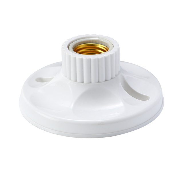 DLC-001A Lamp Bases E27 Plastic Lamp Holders String Edison Screw Lamp Socket