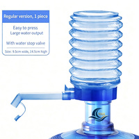 Pompe à eau manuelle portable pour baril, distributeur d'eau potable, pompe pour bouteille d'eau de 5 gallons, extracteur d'eau domestique