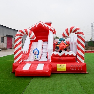 Parcours d'obstacles gonflable commercial pour enfants et adultes, équipement de parc d'attractions extérieur et intérieur - Product Image 3