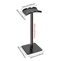 Nouveau support de casque vertical en alliage d'aluminium support de casque support universel pour écouteurs support d'affichage pour AirPods Max/Beats/Bose