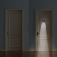 Détecteur de mouvement PIR automatique pour trou de serrure de porte, lampe LED avec capteur de mouvement