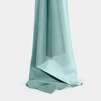 Tissu occultant en faux lin 100% polyester ignifuge résistant aux flammes inhérent pour textile à la maison