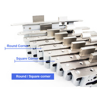Serrures de porte OEM CE 3C, serrures de sécurité pour portes, taille personnalisée, serrures à mortaise en acier inoxydable