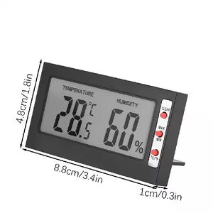 DTH-06 LED Digital Thermometer Hygrometer Indoor <strong>Weather</strong> <strong>Station</strong> <strong>for</strong> <strong>Home</strong> Mini Room Thermometer Temperature Humiditys - Product Image 3