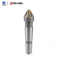 Fraise à chanfreiner, fraise à débavurer, fraise à rainurer en V, en acier rapide pour centre d'usinage CNC OEM 60/90/120