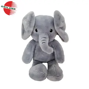 Elefante brinquedo de pelúcia, orelhas grandes, animal, floresta, 25cm, crianças, brinquedos baratos com tamanho personalizado