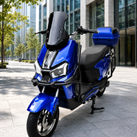 Modern Electric Street Motorcycle 2000W Lithium Brushless 65km/h Dual ABS TCS for City and off Road Riding
