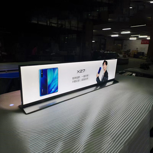 Nhà máy cung cấp thép không gỉ quảng cáo LED chiếu sáng bảng hiển thị hộp đèn logo điện thoại di động cửa hàng hiển thị dấu hiệu - Product Image 2