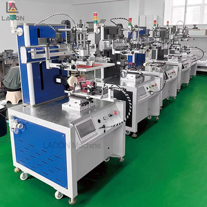 Machine de sérigraphie semi-automatique entièrement entièrement servo encre <span class=keywords><strong>plastisol</strong></span> machine de sérigraphie pour tasse de bouteille Portable - Product Image 6
