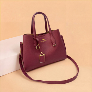 Tas jinjing wanita muda, tas jinjing kapasitas besar, tas tangan kotak-kotak desainer, dompet mewah populer untuk wanita - Product Image 4