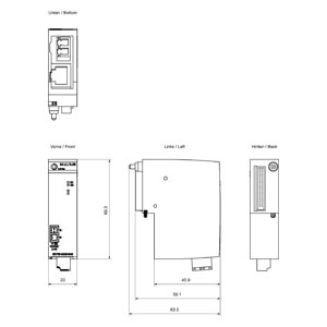 6ES7193-6AG20-0AA0 Bus <b>Adapter</b> - Product Image 5