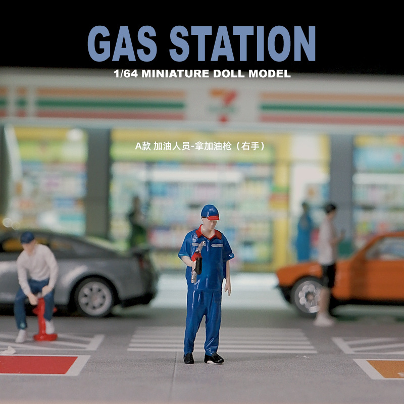 Operatore Pistola Carburante in Scala 1:64 (Mano Destra)