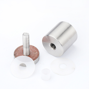 BNS Stainless Steel Advertising Screw <strong>Nails</strong> for Glass and Mirror Glass Standoff Screws Fixing Glass to <strong>Wall</strong> Fixed <strong>Nail</strong> - Product Image 2