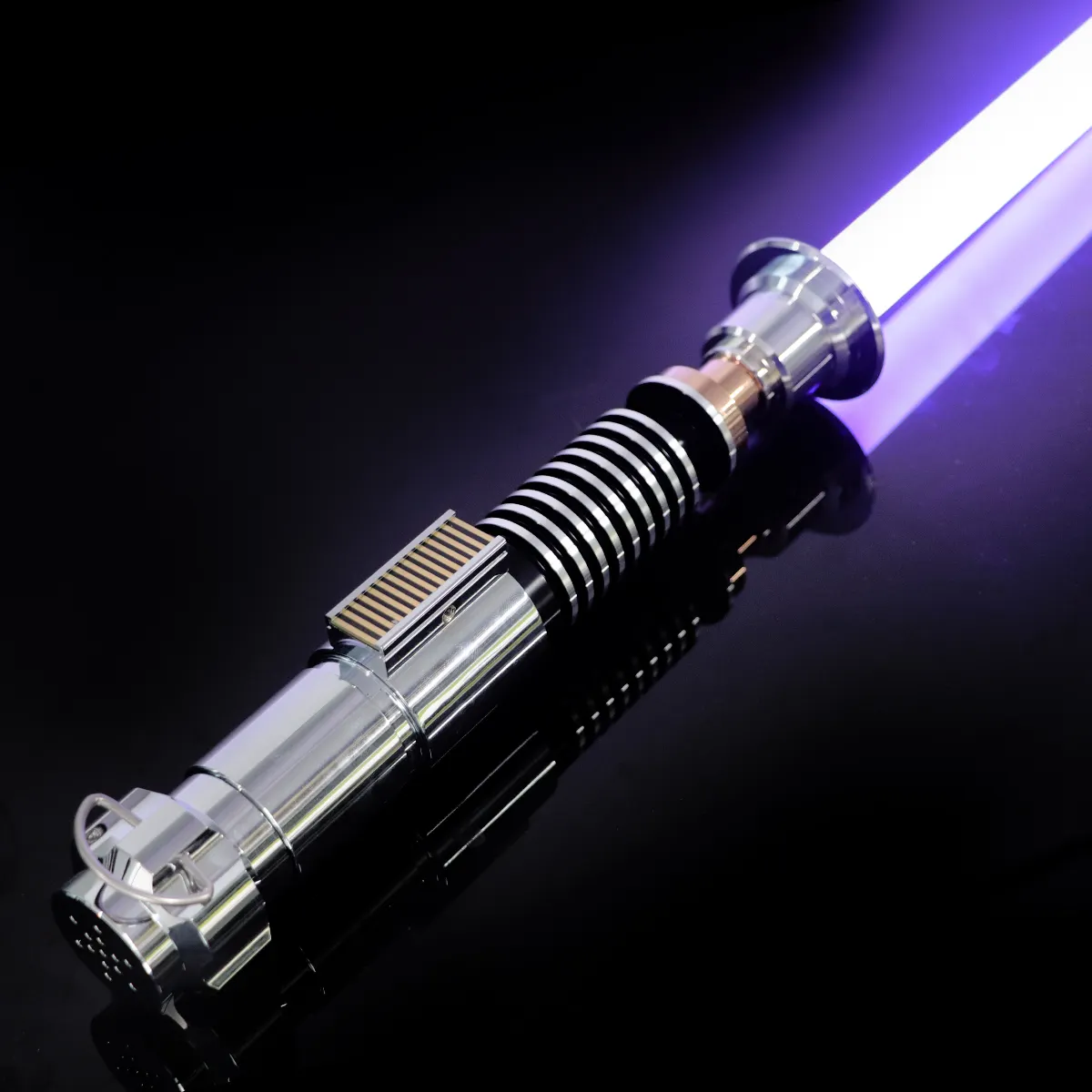 भारी Dueling Lightsaber कृपाण धातु संघर्ष पर प्रकाश के साथ ध्वनि Blaster फ्लैश प्रकाश कृपाण के स्टार वार्स के