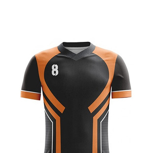 Wholesale Premium Quality Men Soccer Uniform Light Weight Fully Customized Anti Wrinkle Soccer Uniform With Latest Design - Product Image 6