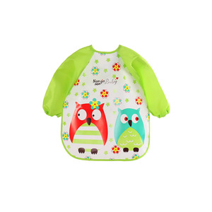 Babero de Manga Larga <span class=keywords><strong>para</strong></span> Bebé de Peva, con Bolsillo, Estampado, Vestido Reversible <span class=keywords><strong>para</strong></span> Niños, <span class=keywords><strong>Ropa</strong></span> con Botones <span class=keywords><strong>para</strong></span> Niños Pequeños - Product Image 3