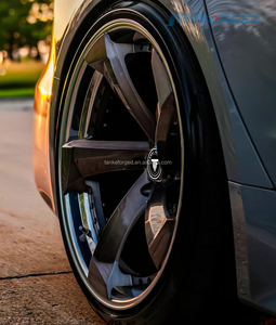 Jantes forgées 2 pièces à lèvre polie et corps brossé 5x112 5x114.3 5x100 pour <span class=keywords><strong>Audi</strong></span> RSQ8 SQ7 RS7 C8 RS6 A8 - Product Image 4