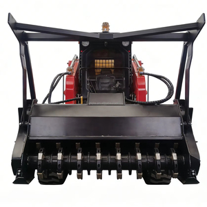 Broyeur à fléaux pour mini-chargeuse, attache pour mini-excavatrice et tondeuse à gazon avec moteur GITE GM60, matériel de construction - Product Image 1