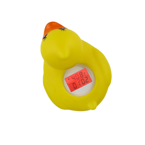 Vịt cao su nhiệt kế bé tắm Nhiệt kế nổi trên mặt nước/nhiệt độ với ánh sáng và tiếng bíp báo động - Product Image 4