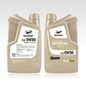 Aceite de Motor Sintético Completo Horse Brand XEVAN SAE 0W30 API SQ ACEA C3 Low SAPS <span class=keywords><strong>Lubricante</strong></span> para Motor de Gasolina Botella de 1L/4L OEM Venta al por Mayor - Product Image 1