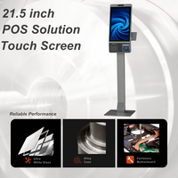 Terminal de point de vente (PDV) pour caisse enregistreuse, Kiosque de paiement en libre-service, Kiosque à écran tactile sur pied pour centre commercial, Terminal PDV Android, Machine PDV