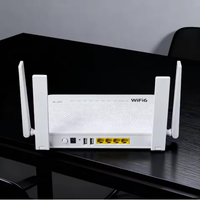 JUQU Factory Direct SG666 AX3000 WiFi 6 XPON GPON ONU ONT 4GE 2USB Double Bande 2.4G 5G Équipement Fibre Optique Sans Fil FTTH