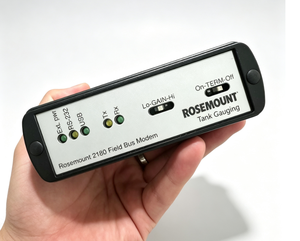 Modem de mesure Rosemountt 2180 FBM avec LED, commutateurs de gain et de terminaison - Product Image 4
