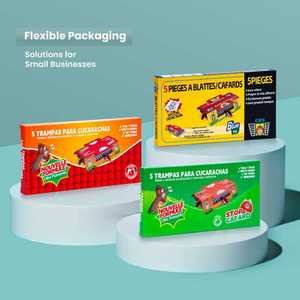 Factory Price Eco-friendly Non-toxic Disposable High Sticky Gel Cockroach Glue Trap 5 <strong>Tablets</strong> EPA Certified Long-Lasting (>480 - Product Image 5