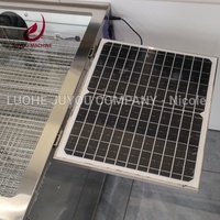 Zonne-energie fruitdroger commercieel huishoudelijk gebruik elektrische verwarming 10 trays groente fruit droogmachine