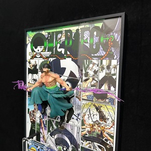 โปสเตอร์ภาพพิมพ์ลายการ์ตูนอนิเมะ 3 มิติ ขนาด 40*30 ซม. ลายวันพีซ นามิ โซโร สำหรับตกแต่งผนังห้อง สำหรับนักสะสม - Product Image 3