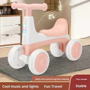 Nouvelle draisienne et trottinette à <span class=keywords><strong>trois</strong></span> roues pour enfants - Plastique pour garçons et filles de 1 à 3 ans - Product Image 3