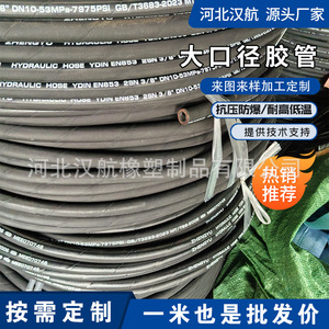Tuyaux haute pression Han Hang pour machines de construction, conduites d'huile hydraulique sur mesure avec une résistance élevée à l'usure - Product Image 2