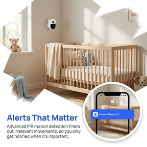 Cámara con Reflector y Batería 4G de 3MP, Personalizada de Fábrica, Alarma PIR, Larga Duración de Batería, Compatible con <span class=keywords><strong>Google</strong></span> Home y Alexa, Precio Económico - Product Image 5