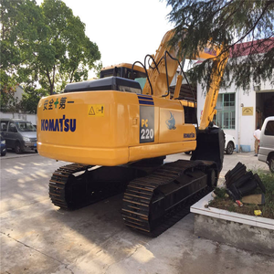 Excavadora Usada Komatsu PC220-7 de 22 Toneladas con Capacidad de Cucharón de 1m, Bomba de Motor, Componentes Centrales PLC para Trabajos de Construcción - Product Image 3