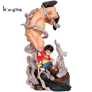 Gran oferta para <span class=keywords><strong>One</strong></span> <span class=keywords><strong>Piece</strong></span> GK Anime Gear <span class=keywords><strong>3</strong></span> Luffy figurita de juguete 31,5 cm PVC Big Fist Punch modelo WCF escena decoración y regalo de acción - Product Image 6