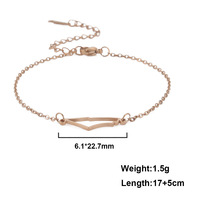 Plaqué or 18 carats Israël Palestine carte bracelet à breloques bracelets chaîne en acier inoxydable pour femme