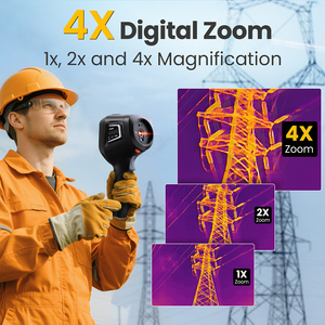 <span class=keywords><strong>Termocamera</strong></span> termica Thor002 4X Zoom <span class=keywords><strong>digitale</strong></span> luce LED puntatore Laser portatile <span class=keywords><strong>termocamera</strong></span> 512*384 risoluzione xsir - Product Image 4