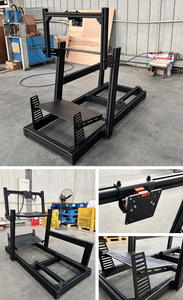 Venta al por mayor: Estructura de coche de carreras Simrig de accionamiento directo, Volante Moza, Playseat SC Frame, Cabina de carreras de aluminio para simulación de carreras - Product Image 2