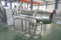Chips de maïs feuilletée/boule de fromage/boucles Machine collations industrielles de bouffée de fromage faisant la ligne de processus alimentaire de collations de gonflage d'usine
